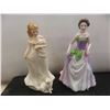 Image 2 : Lot of 3 Royal Doulton figurines and 2 Italian statues