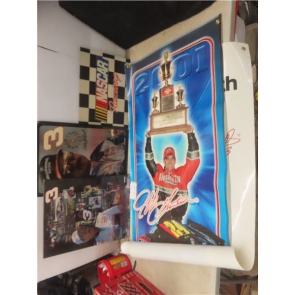 Nascar lot including Dale Earnhardt + Jeff Gordon
