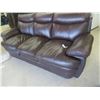 Image 5 : Leather/Leather Style Couch 82'' W