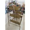 Image 2 : Vintage Chiclets 3 Level Metal Store Rack 32" x 24" x 19"