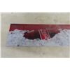 Image 2 : Coca-Cola Fiberglass Sign 9 1/2" x 40"