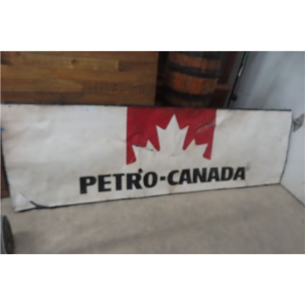 Petro Canada Metal Sign 30" x 94"