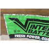 Image 2 : Interstate Battery Metal Sign 24" x 60"