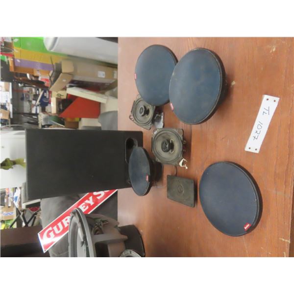 Assortment of Different Models of Speakers