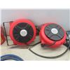 Image 3 : 2 Wall Mount Mini Air Hose Reels, 3 Lengths Air Hose & Air Chuck