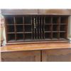 Image 3 : Antique Buffet/China Cabinet with Plate Rack, Pigeon Holes
