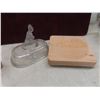 Image 8 : 2 Drink Dispeners (1 Without Lid), Punch Bowl with 12 Cups, Provence Sunflower Serving Set +
