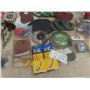 Image 8 : Dewalt/Bostitch Nails, Cutting Wheels, Bisquik Grinding Wheels, Saw Blade, 12" Clamp, Sanding...