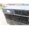 Image 8 : Rolling Metal Shop Cart with Bins 35'' x 24'' x 52'' 