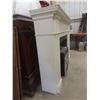 Image 2 : Electric Fireplace with Painted Mantle 46'' x 66'' x 13 1/2'' 