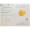 Image 2 : ($7,605 Appraisal) -5.07 ct Certified Yellow Sapphire Gemstone Oval