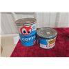 Image 4 : Red Owl Coffee Tin, Harvest Queen Tin, Aunt Sues Dry Cleaner, 