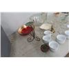 Image 8 : Glassware, China & a Storage Container with a Lid 