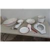 Image 1 : Enamelware: Commode, Basins, Plates, Bowls