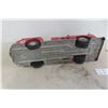 Image 7 : Buddy L Texaco Metal Fire Truck 25'' x 7'' x 8'' 