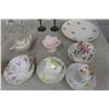 Image 2 : China Cream and Sugar, Plates, Glassware & a Storage Tub with