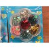 Image 2 : 70 New Packages of Glass Beads for Crafting in 3 Different Shapes