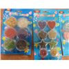 Image 3 : 70 New Packages of Glass Beads for Crafting in 3 Different Shapes