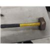 Image 8 : Brass Fittings and 3 Power Tools Including Disc Grinder, Angle Grinder, Sander, and Small Sledge Ha