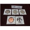 Image 1 : Set of 5 Vintage Coins and Medalions Produced at the Winnipeg Mint