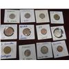 Image 5 : Collection of 125 World Vintage Coins From Canada, Usa, and Other Countries