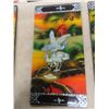 Image 8 : Set of 4 Asian Wooden Panels With Mother of Pearl Effect Forming a 46" X 23" Wall Picture