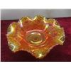 Image 8 : Vintage Glass Pitcher, Carnival Bowl, and Glass Purse, 11 1/2" High