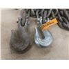 Image 3 : Assorted Tools Including Gear Pullers and Parts, Bolt Cutters, Plastic Gas Container, Convex Mirror