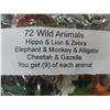 Image 2 : 10 Packages of Plastic Wild Animal Figures (72 per Package)