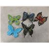 Image 3 : 6 New Boxes of Plastic Butterflies for Crafting (144 Pieces per Box)