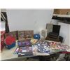 Image 1 : Lot of New Household Items Including Picture Frames, Eye Glass Holders, Wall Calendars, Silverware 