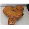 Image 2 : Large Working Maple Burl Clock, 26" X 31"