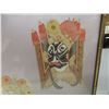 Image 3 : Framed Picture of 5 Ceremonial Deity Masks, 30" X 32"