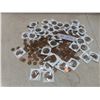 Image 1 : 367 Canadian Copper Cents From the 1940s–1950s in Change Cards
