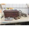 Image 1 : 2 Filter Queen Vacuums W/ Hose, Power Head, Attachments & Storage Bench for Safe Keeping