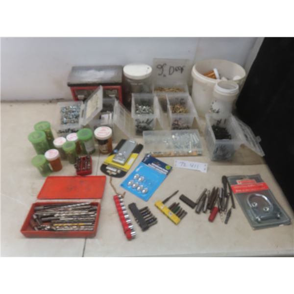Fasteners: Screws, Bolts, Washers, Nuts, Muffler Clamp, Precision Screwdrivers +