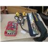 Image 1 : Dome Tent for 2, Tarp, Flashlights, Battery Test With Case and Batteries