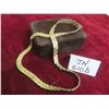 Image 1 : 16k Gold Plated Necklace 37 Grams