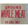Image 2 : Original 1967 Ground Whole Wheat 50 Lbs Bag From Churchill
