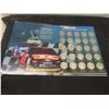 Image 2 : Complete Nascar Limited Edition Coin Collection
