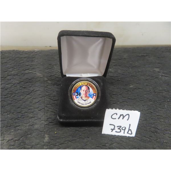 Nolan Ryan Gold Plated Quarter