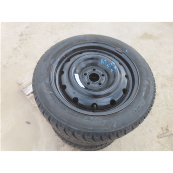 4 Tires W/ Rims 205/55 R16