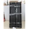 Image 1 : 3 Tier Plastic Shelving Unit 35" X 17" - Unknown Height