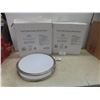 Image 1 : 2 Ceiling Mount Light Fixtures - New or Store Return