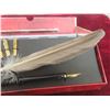Image 8 : 7 Bearer Bond Stamps 1948-1951, Feather Pen Set + New Canadian Art Calendar