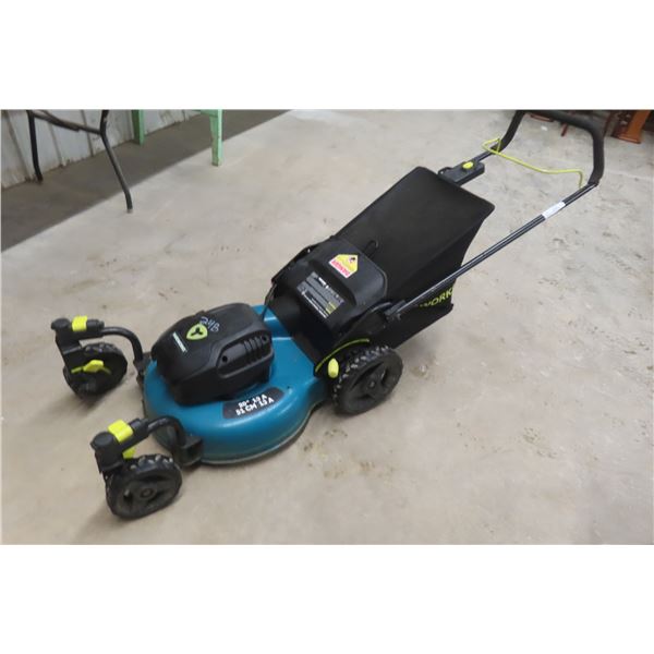 Yardworks 13A 20'' Push Mower with Bagger 