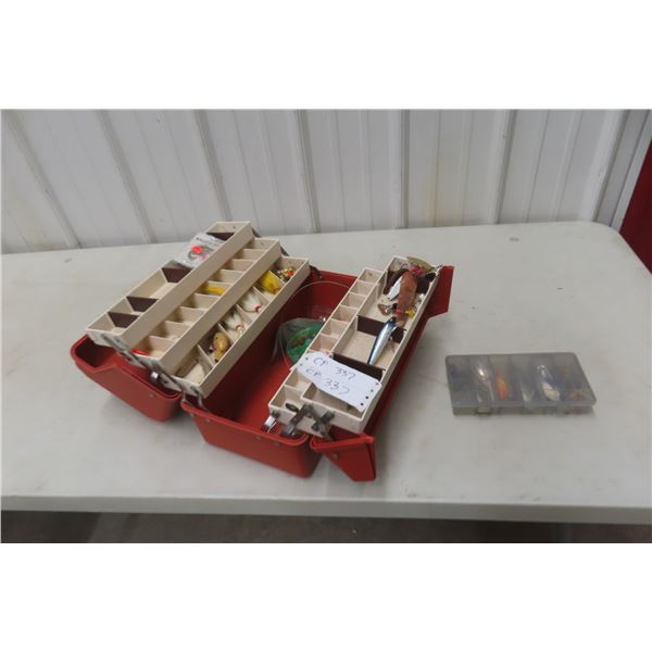 Fishing Tackle Box with Tackle 