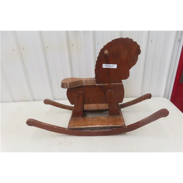 Wood Rocking Horse 40 Acres to Make 
