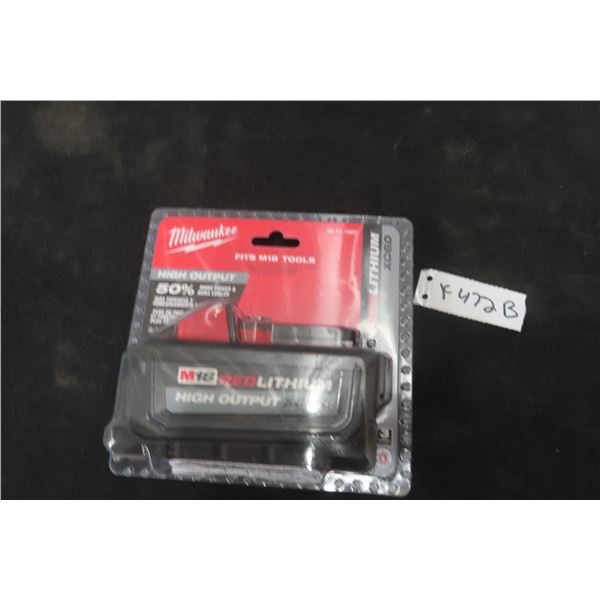 New Milwaukee M18 XC6.0 Battery 
