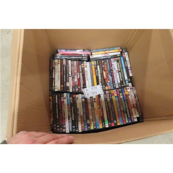 70 DVD Movies 